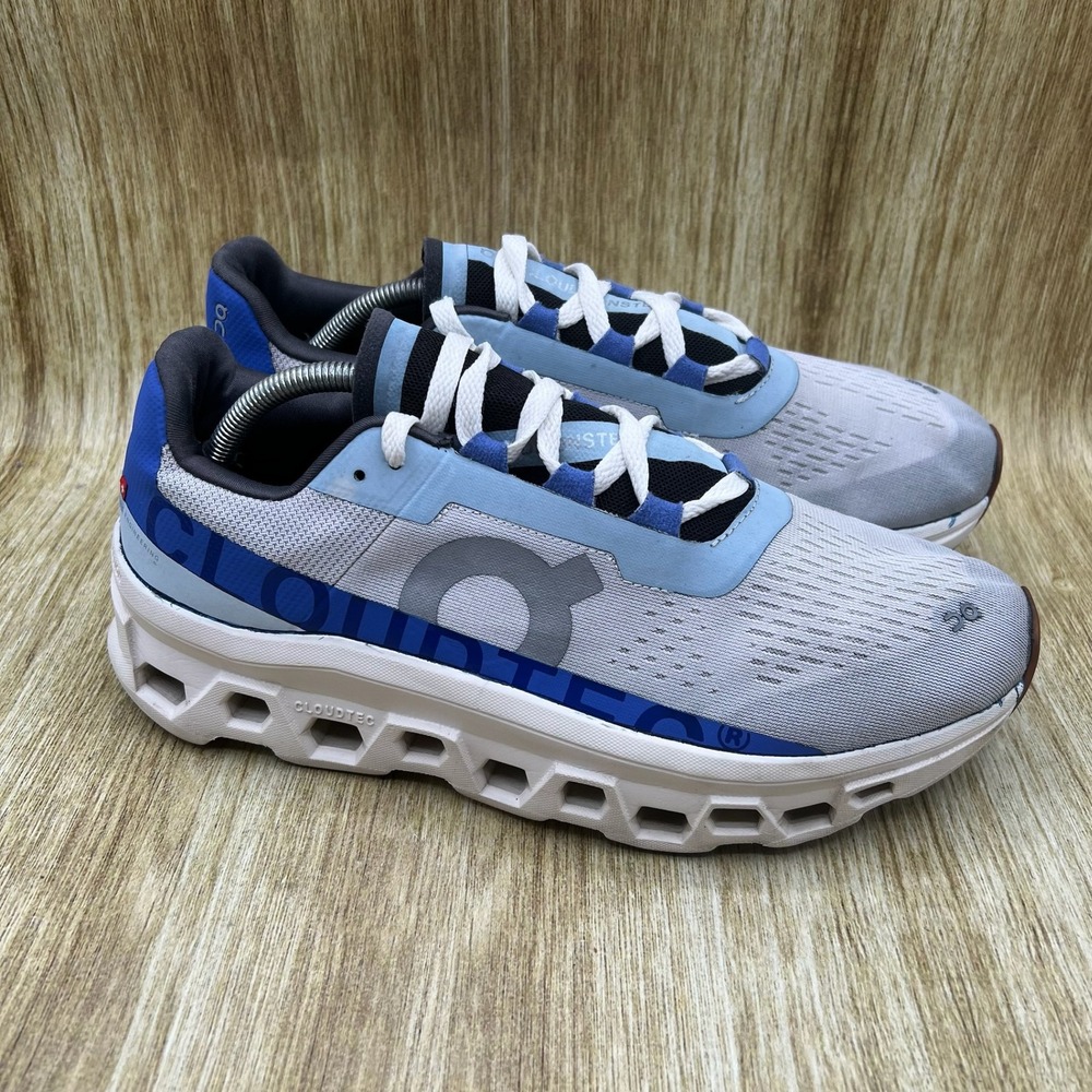 On Running Cloudmonster Men's Size 11.5 Glacier Royal Blue Sneakers 61.98653